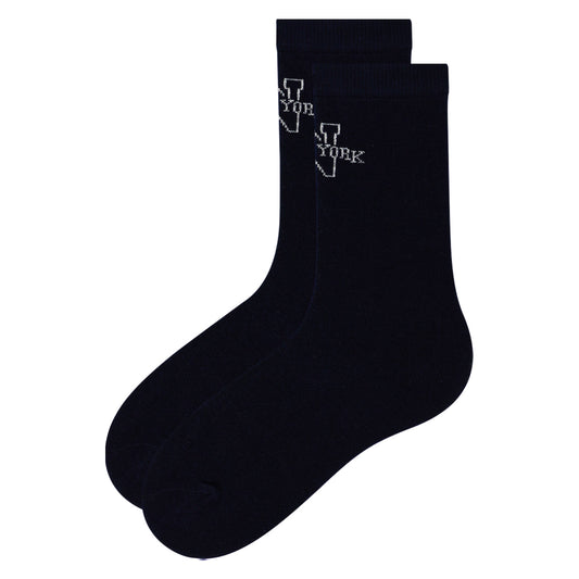 Boys "New York" Graphic Crew Socks