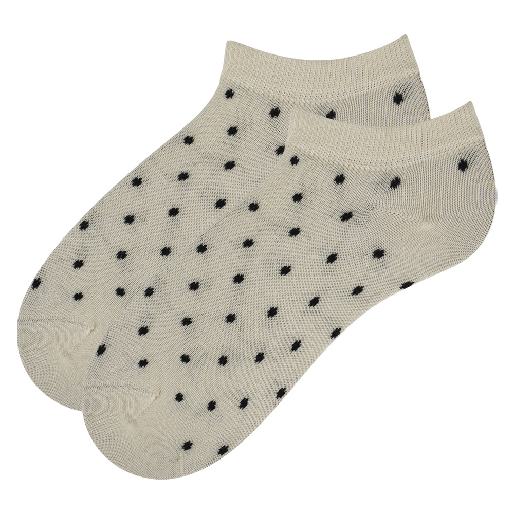 Modern Polka Dot Low Cut Women Ankle Socks