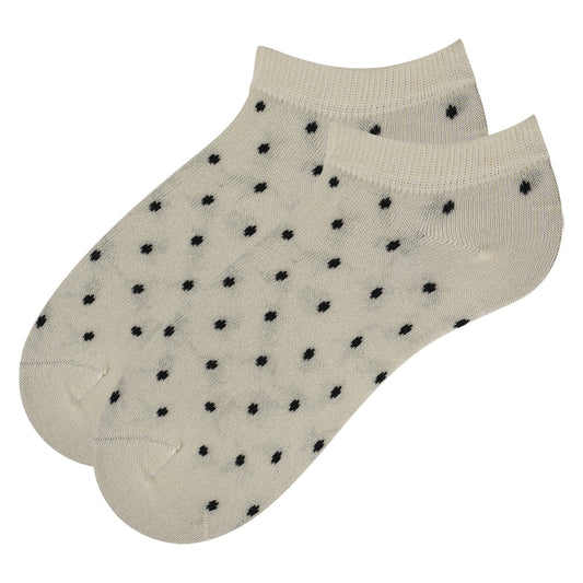 Modern Polka Dot Low Cut Women Ankle Socks
