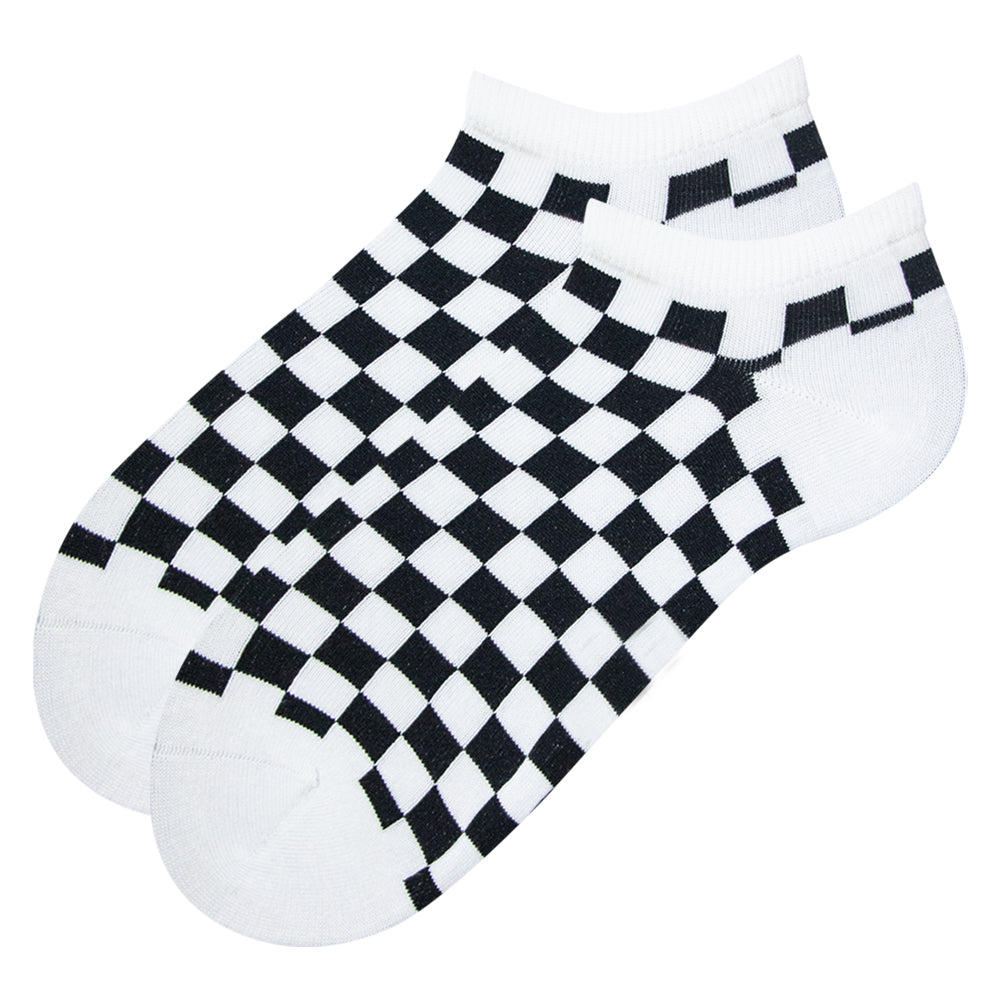 Checkered Ankle Socks