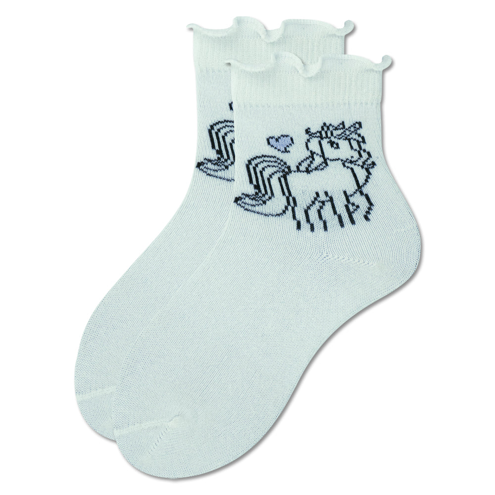 Cute Ruffle Ankle Socks for Girls