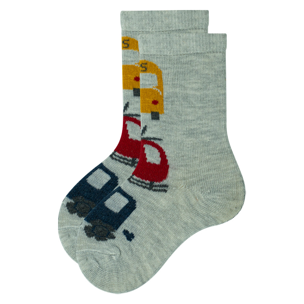 Baby Boys' Vehicle Crew Socks