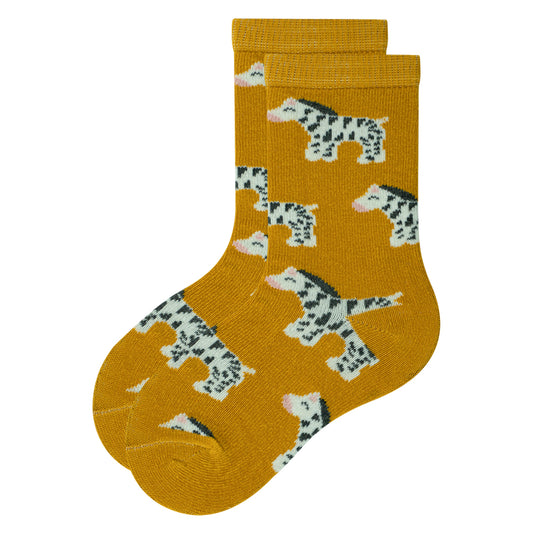 Premium Zebra Print Baby Boys' Socks