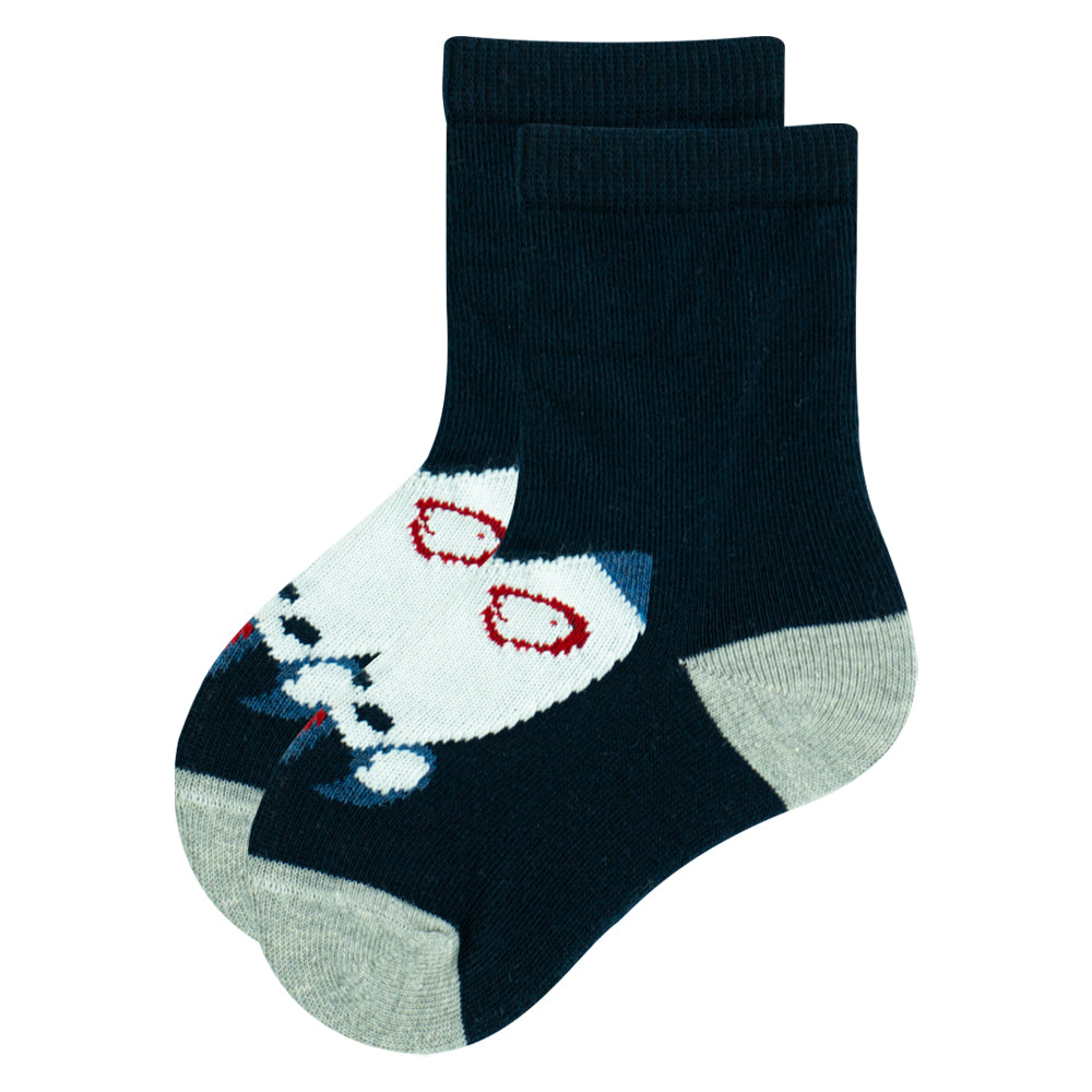 Baby Boy Rocket Print Socks