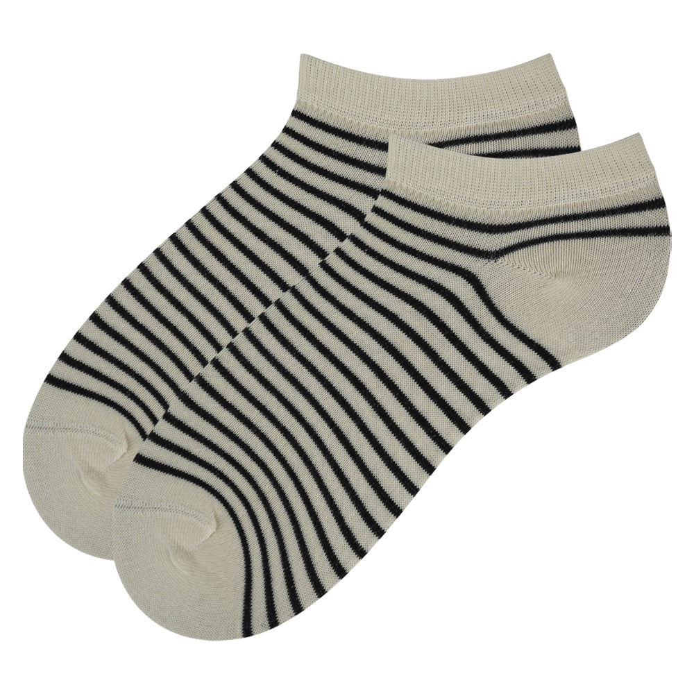 Minimalist Striped Women Ankle Socks