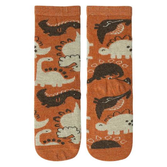 Dinosaur Print Socks for Baby Boys