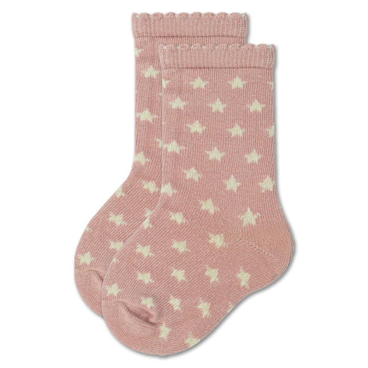 Baby Girl Star Patterned Ankle Socks