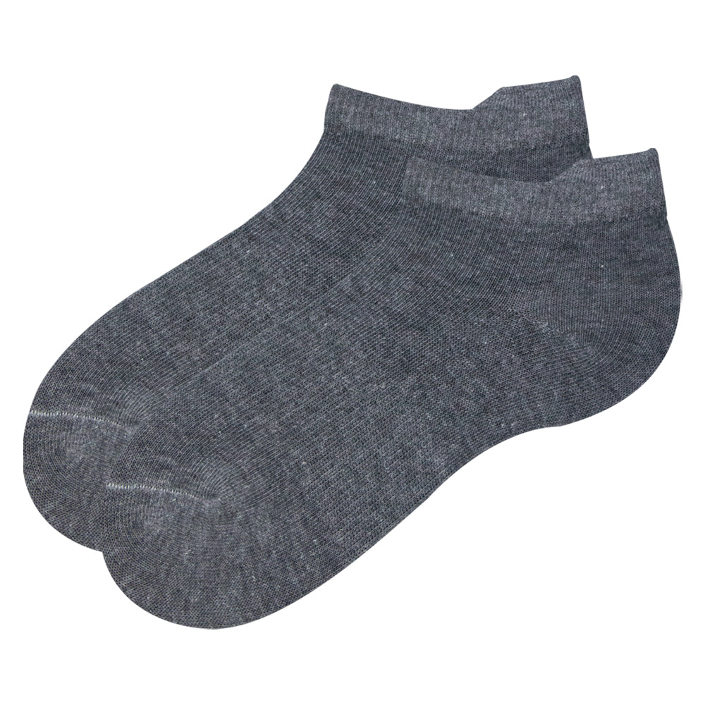 Boy’s Grey Ankle Socks