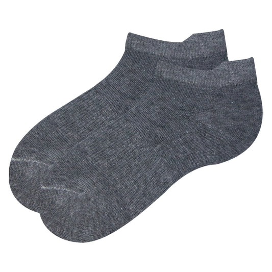 Boy’s Grey Ankle Socks