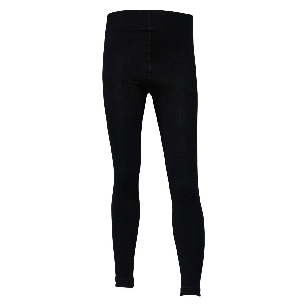 Trendy Comfort Stretch Black Leggings for Women