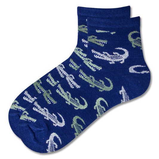 Boys Funky Alligator Crew Socks