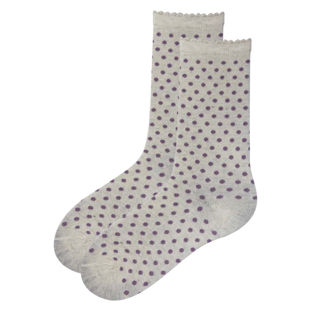 Girl's Fun Dot & Floral Ankle Socks