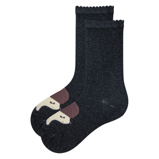 Cool Hedgehog Girl's Crew Socks
