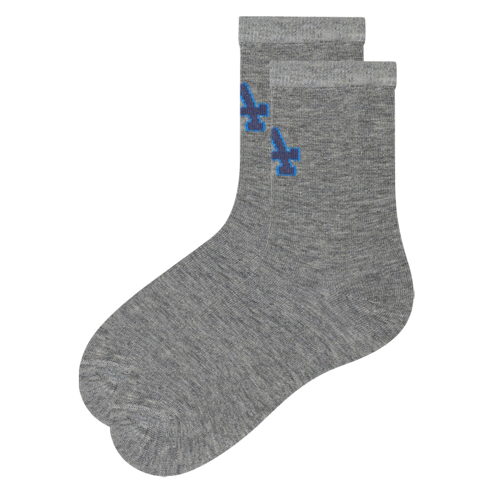 Boys LA Print Crew Socks