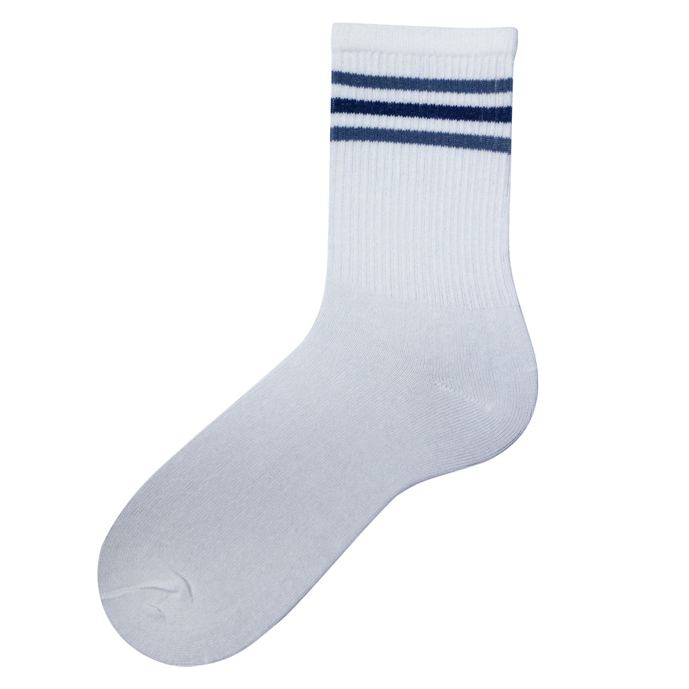 Classic White Crew Socks