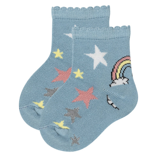 Magical Star & Rainbow Baby Socks