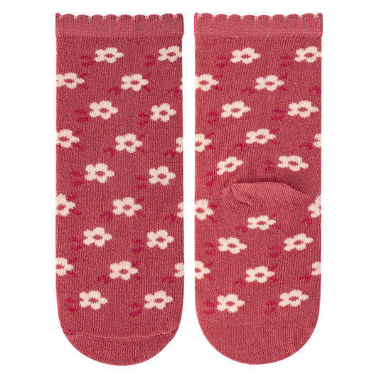 Baby Girls Flower Patterned Socks
