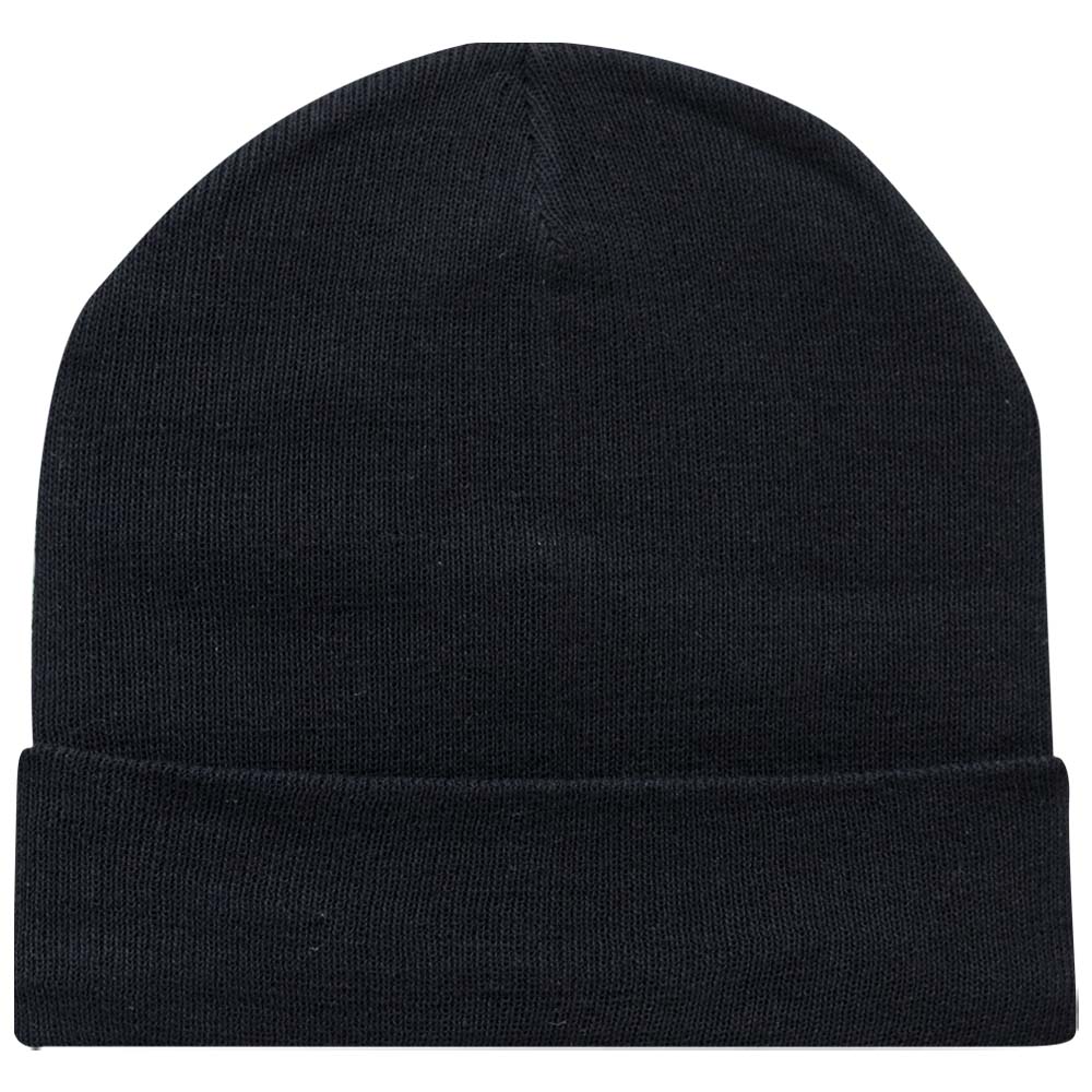 Classic Black Cuffed Beanie Cap for Men (RG)