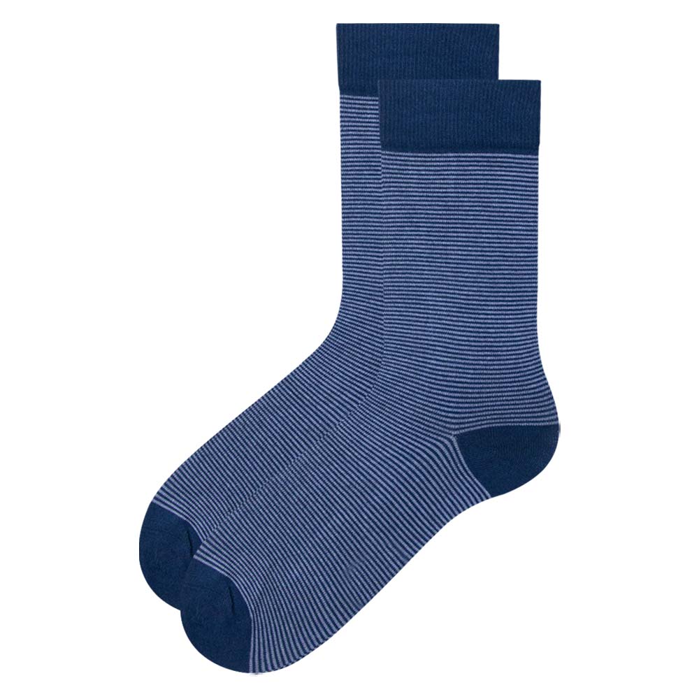 Men Elevated Stripe Crew Socks
