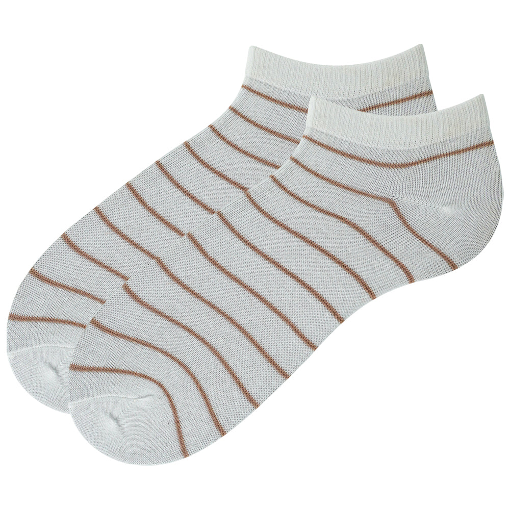 Women Soft-Touch Striped Ankle Socks