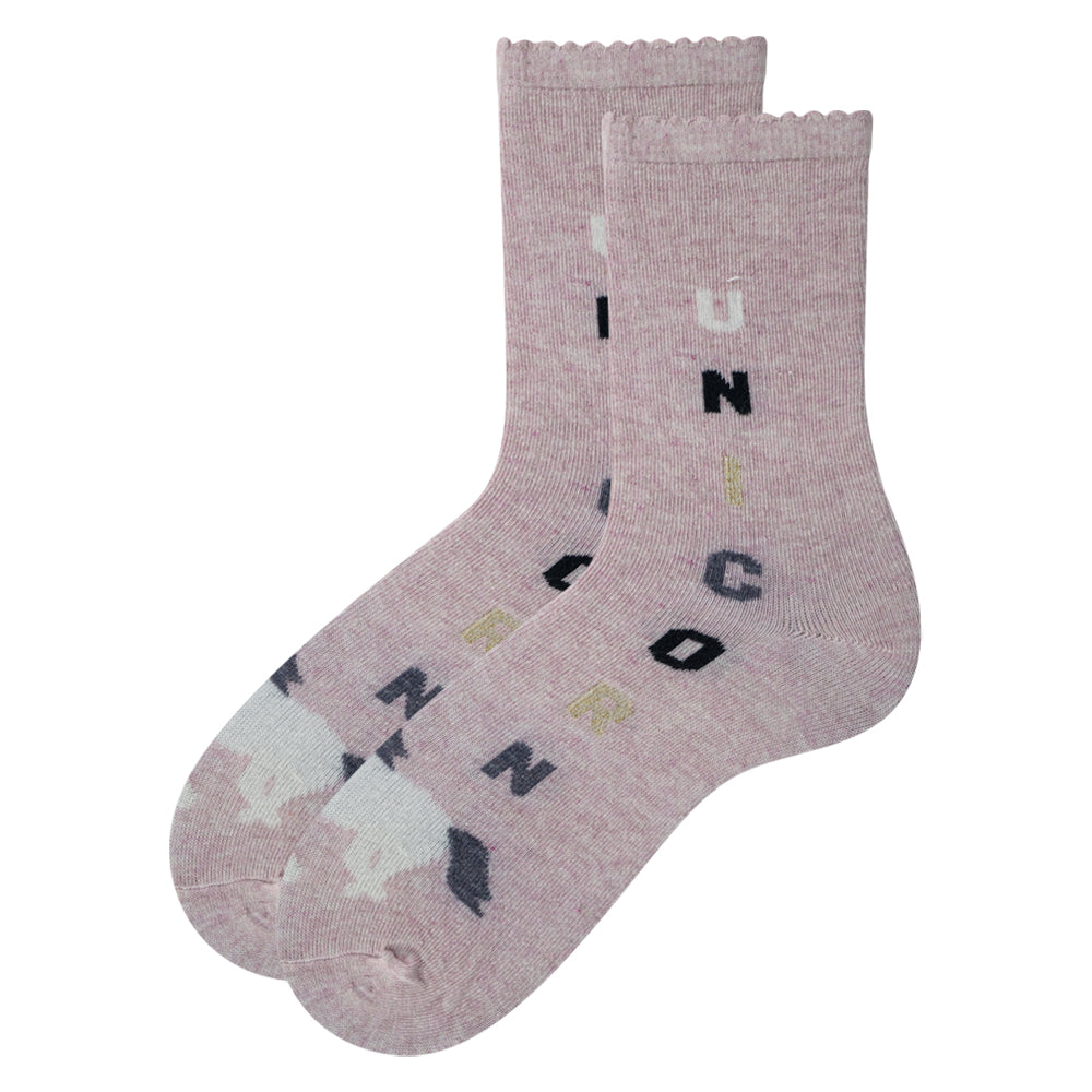 Unicorn Print Socks for Girls