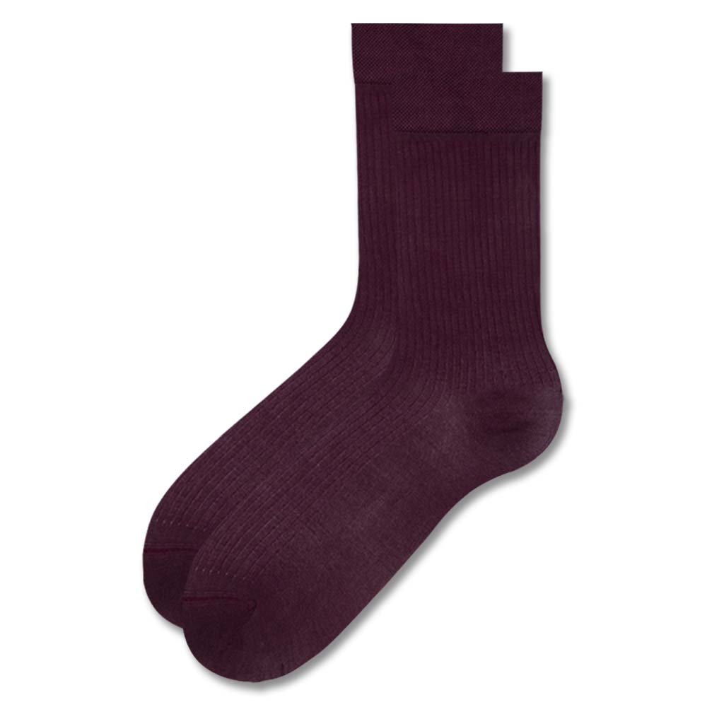 Premium Mercerized Needle Drop Socks for Men