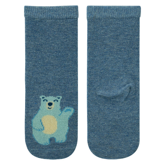Baby Boy Bear Crew Socks