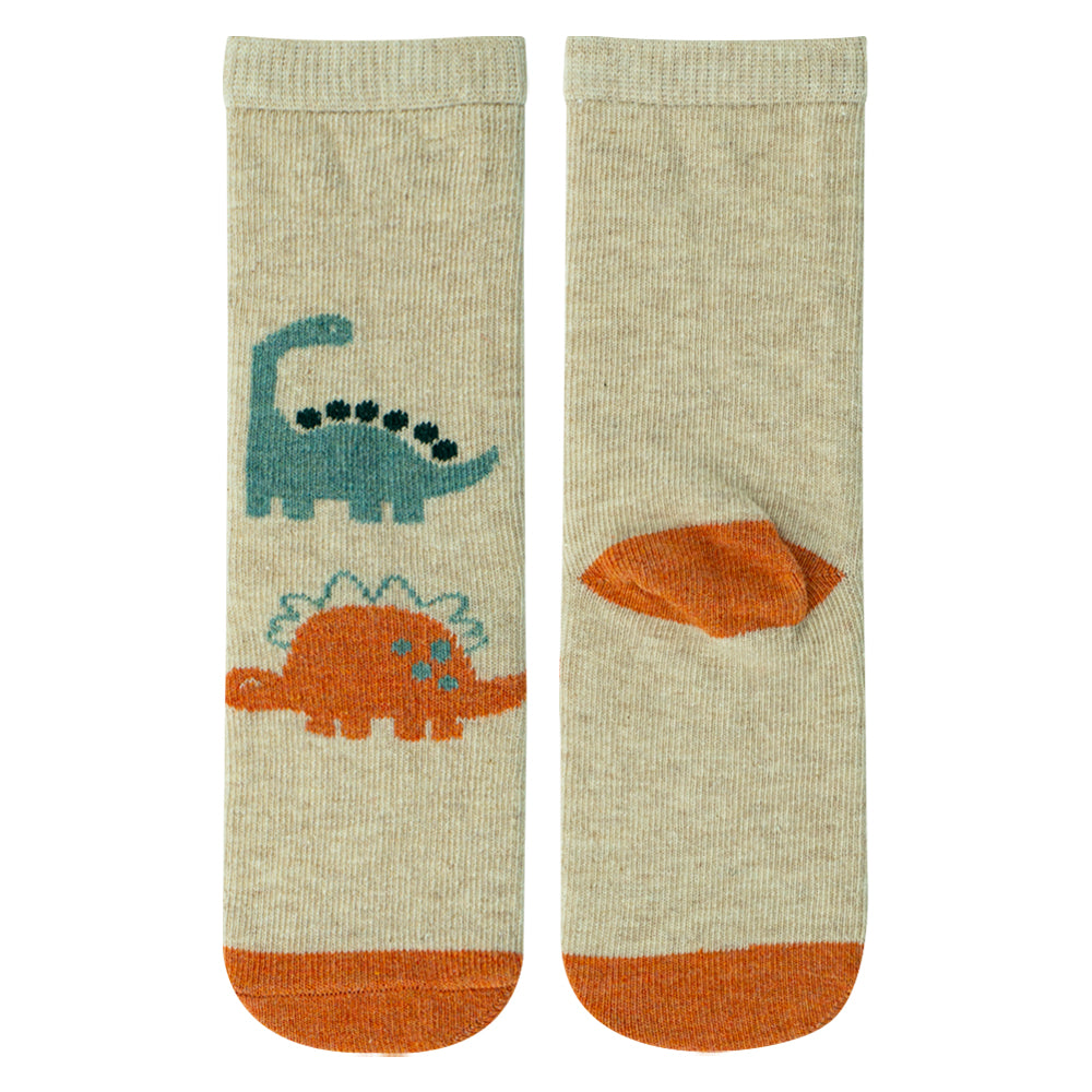 Dinosaur Print Baby Boy Socks