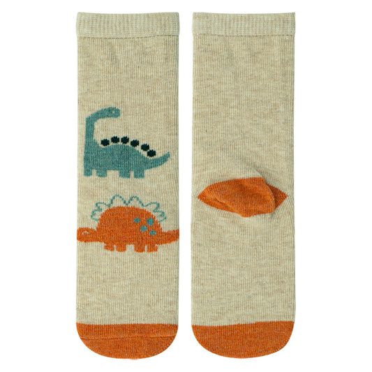 Dinosaur Print Baby Boy Socks