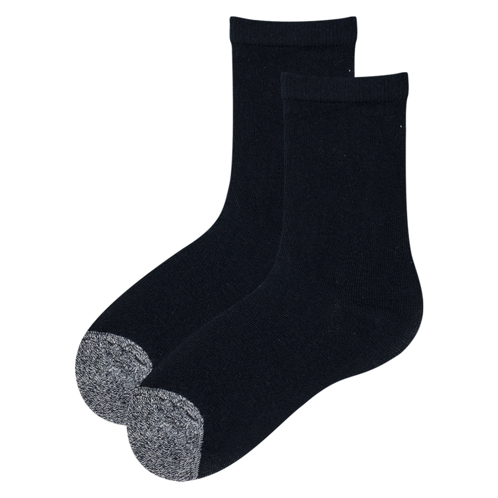 Boys' Navy Athletic Crew Socks