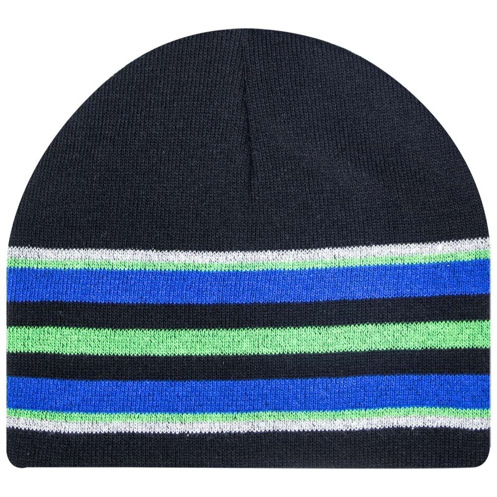 Men Athleisure Striped Beanie Cap (RG)