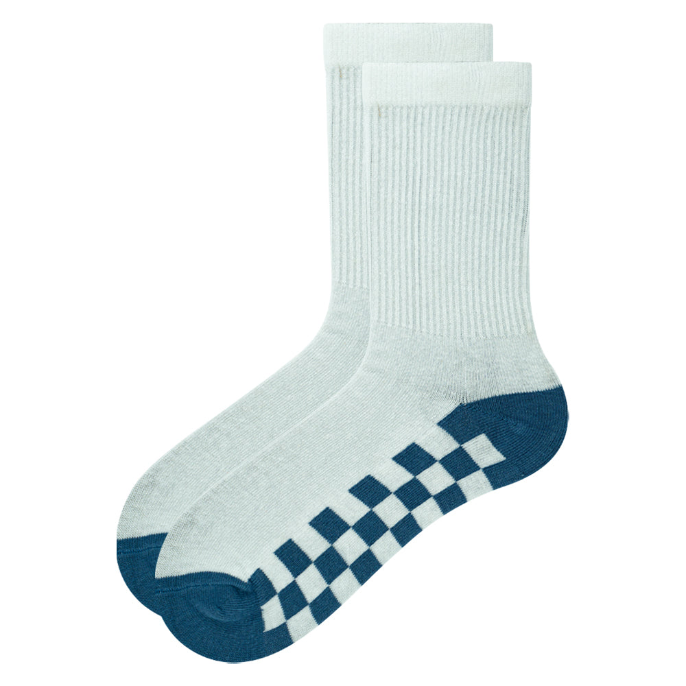 Boys Checker Crew Socks