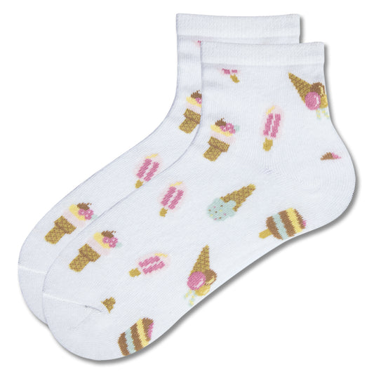 Girls' Ice Cream Print Socks