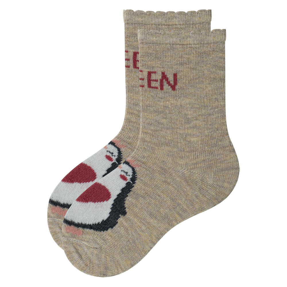 Baby Girls' Penguin Print Socks