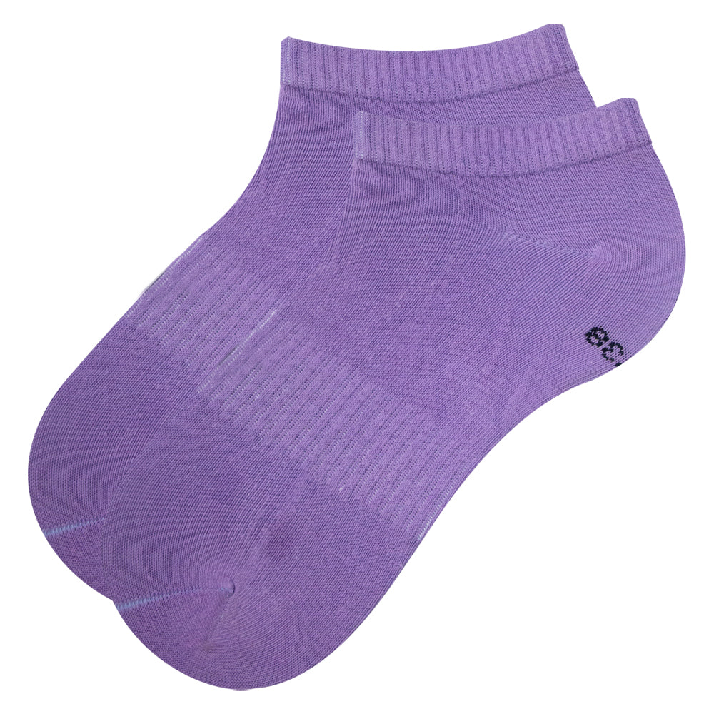 Plain Purple Ankle Socks - Socks For Girl's & Women
