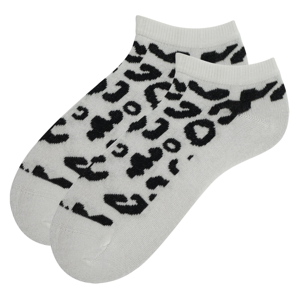 Women Leopard Print Ankle Socks