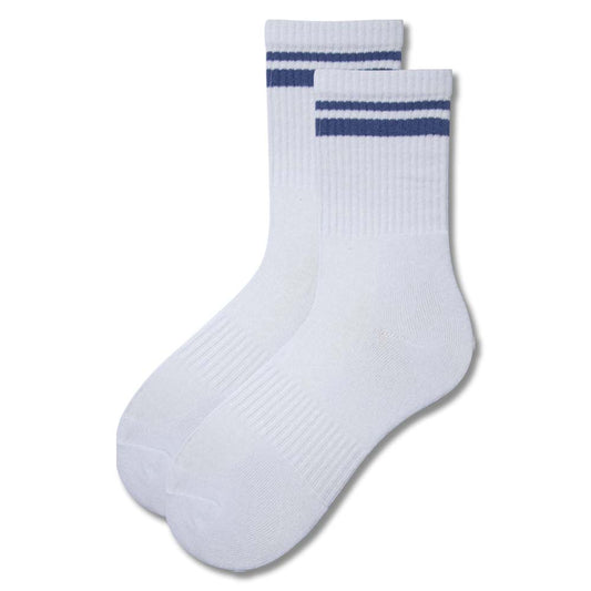 Boys Athletic Stripe Crew Socks