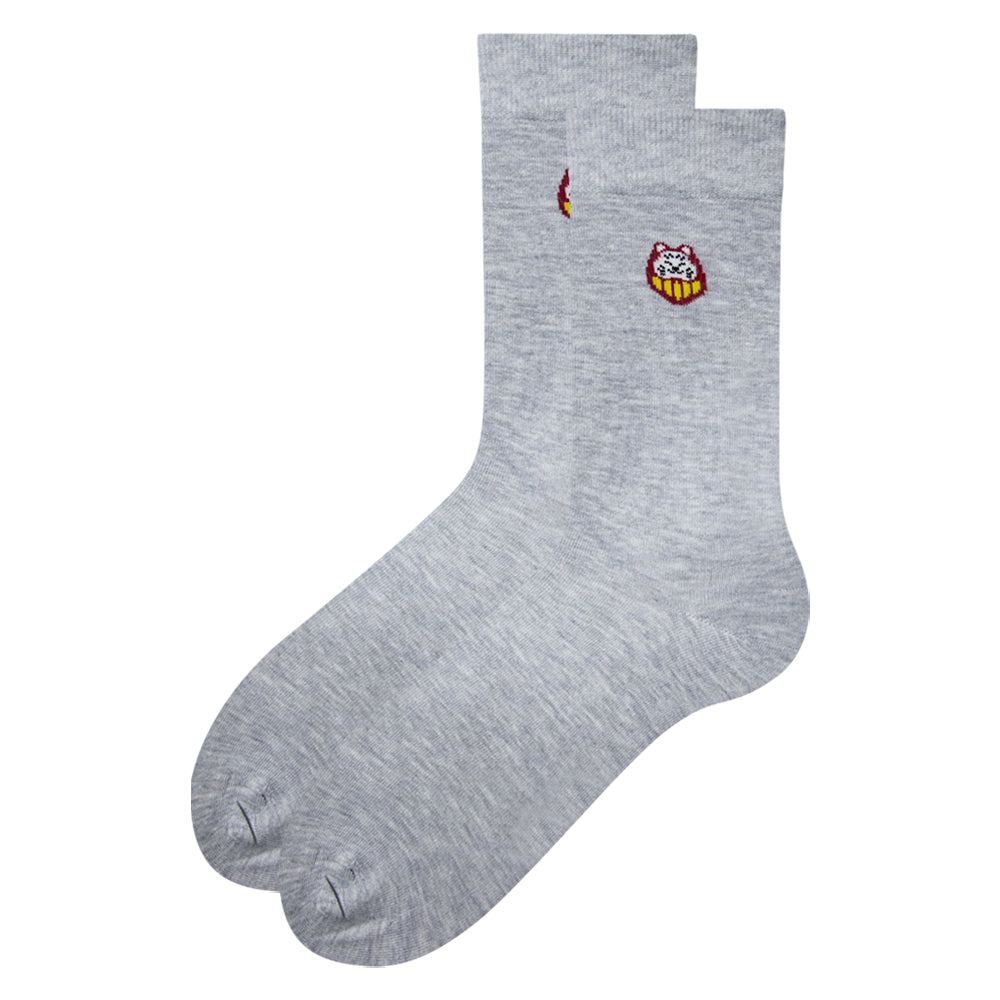 Men Cat Print Socks