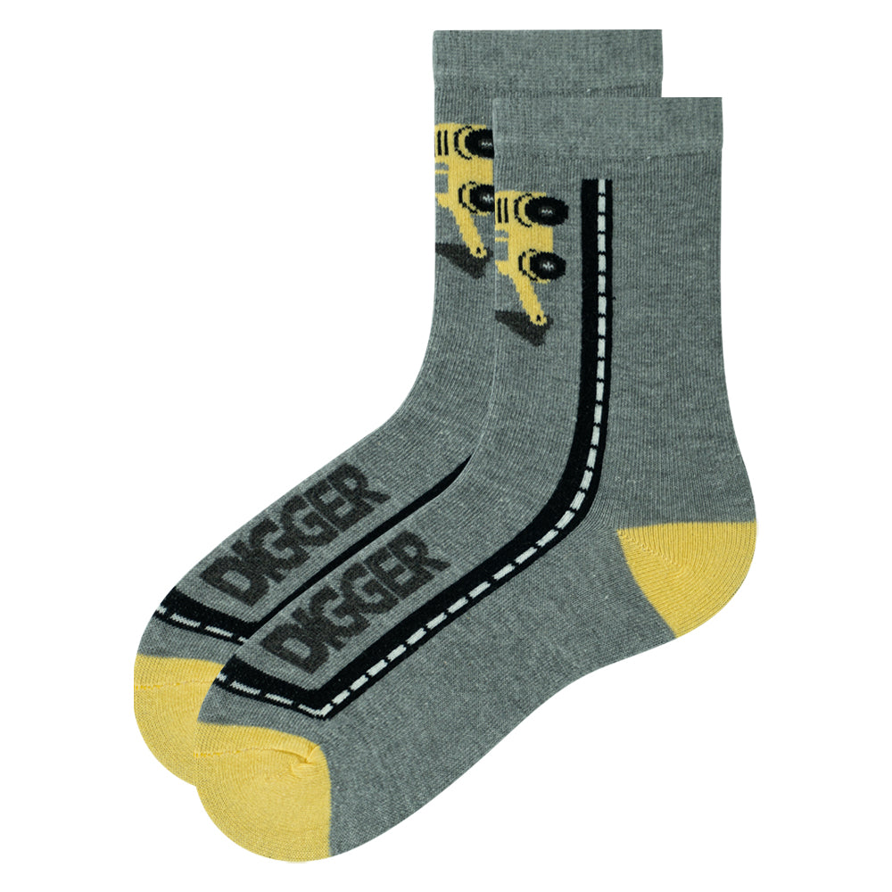 Boys' "Digger" Crew Socks