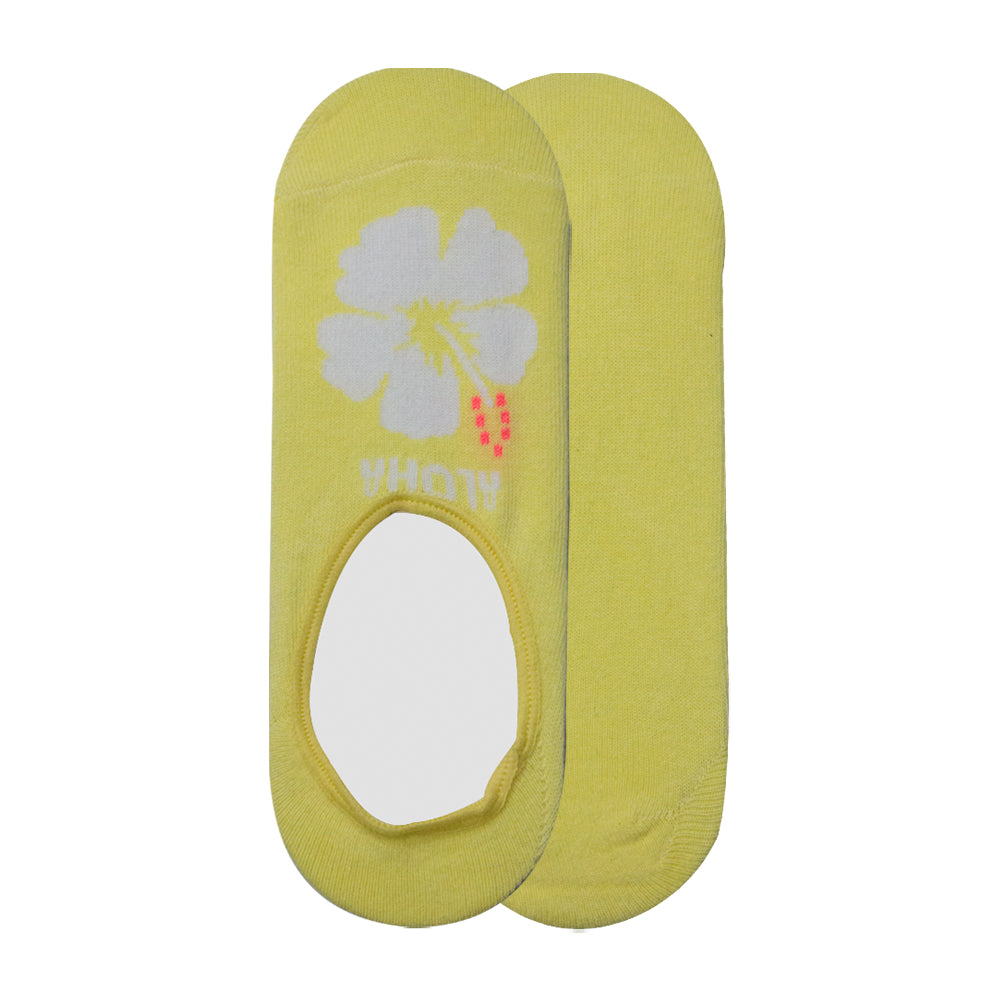 Girl's Flower Print Ankle Socks