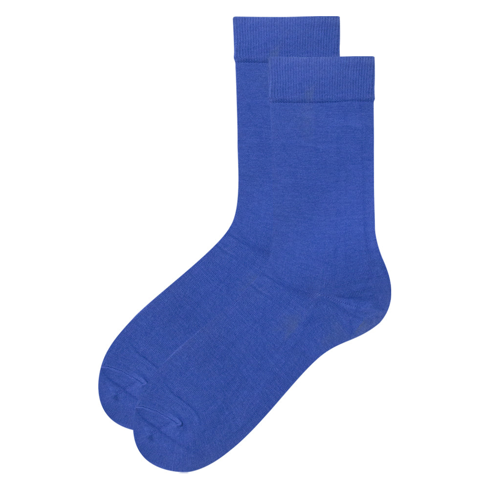 Mustard & Royal Blue Crew Socks for Men