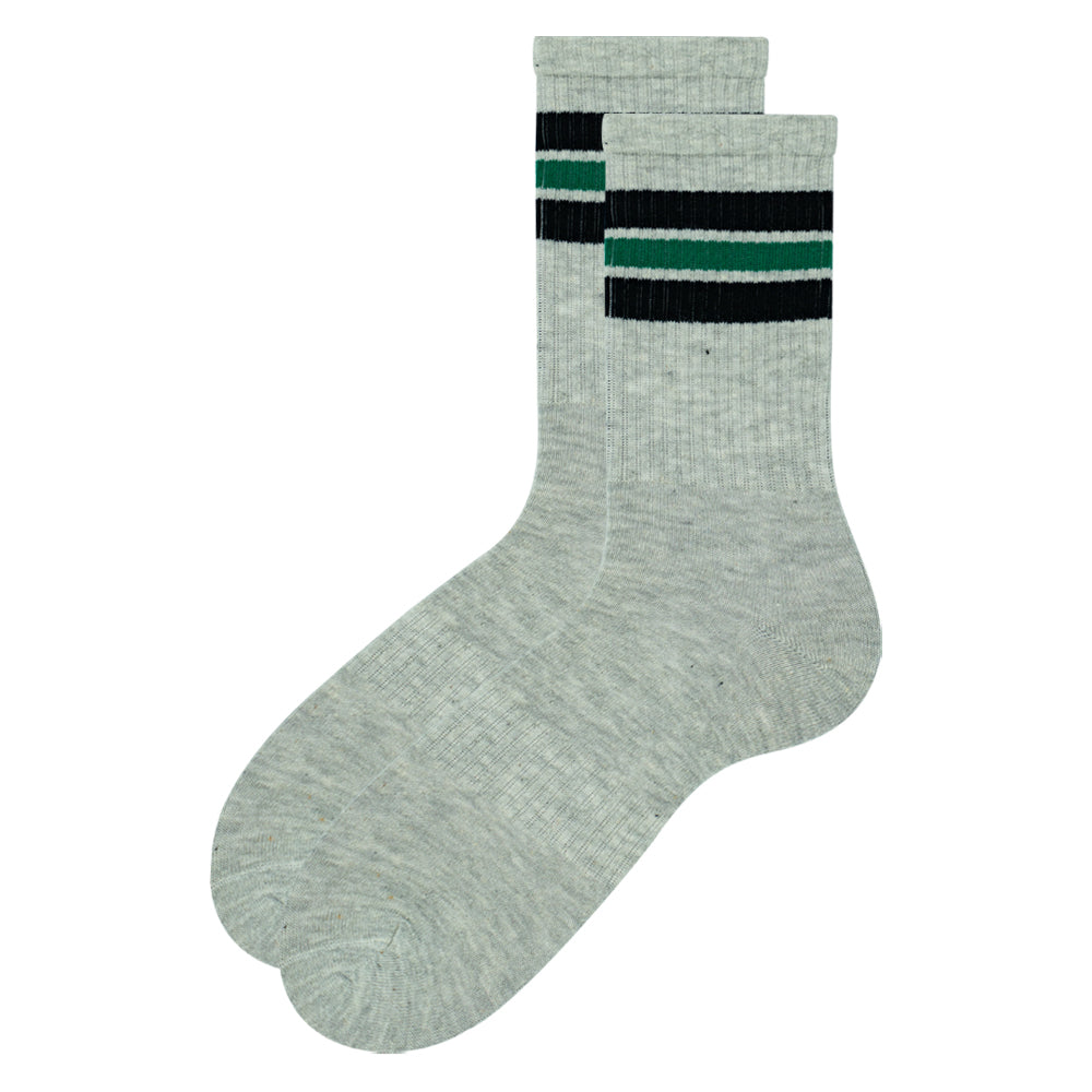 Men Retro Sport Crew Socks