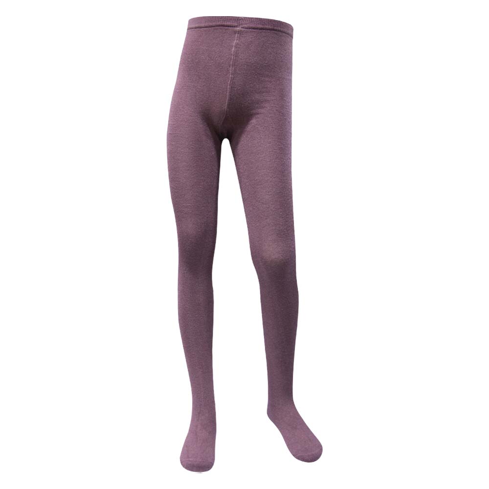 Cozy Knit Texture Premium Purple Girls Tights (SF)