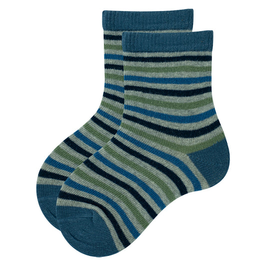 Baby Boy Striped Ankle Socks