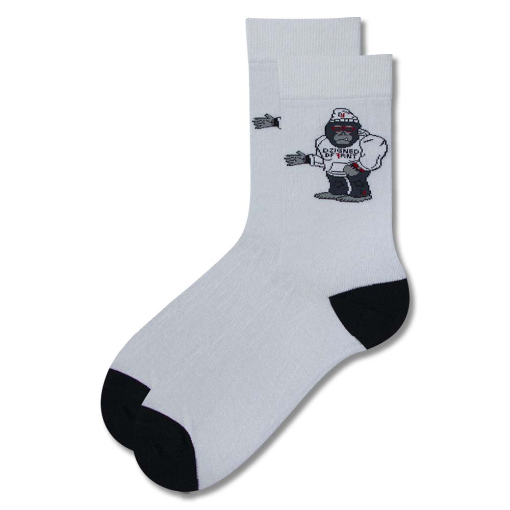 Men Gorilla Print Socks
