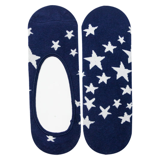 Women Casual Star Themed no show Socks