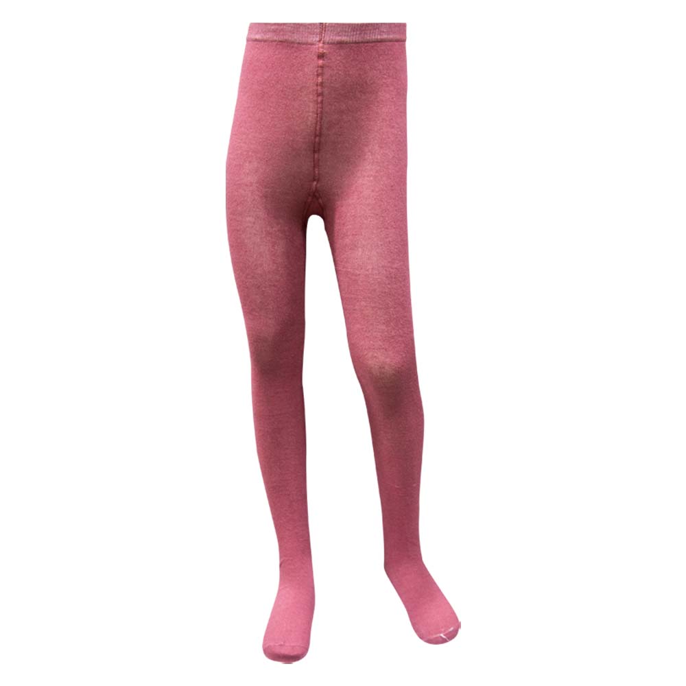 Soft Cotton Blend Pink Girl's Tights (SF)