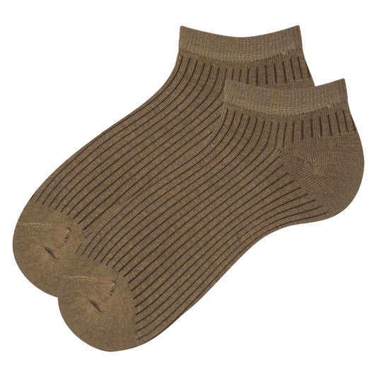 Ribbed Ankle Socks for Women