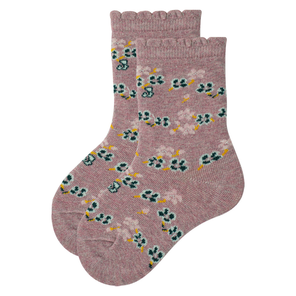 Baby Girl Floral Ruffle Socks