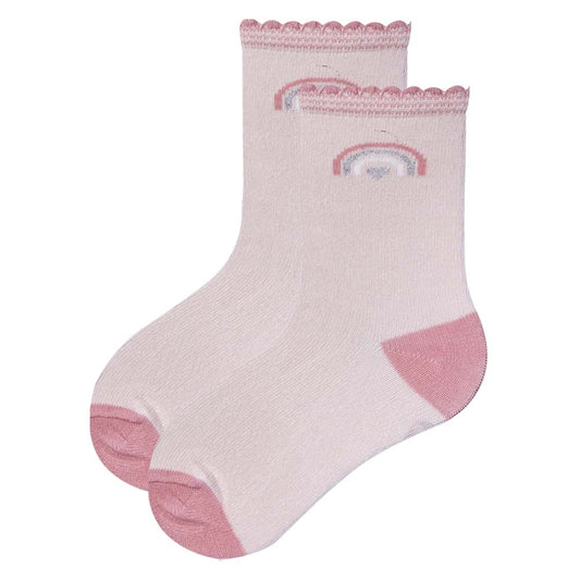 Baby Girls Pink Cotton Socks